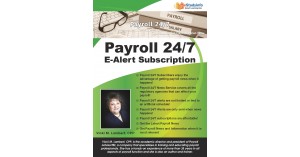 Payroll 24/7 E-Alert...